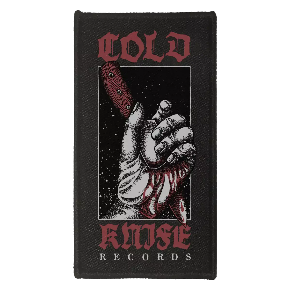 COLD KNIFE RECORDS - Rectangular Logo Patch · PATCH COLD KNIFE RECORDS - Rectangular Logo Patch · PATCH (Heavy Metal Others)