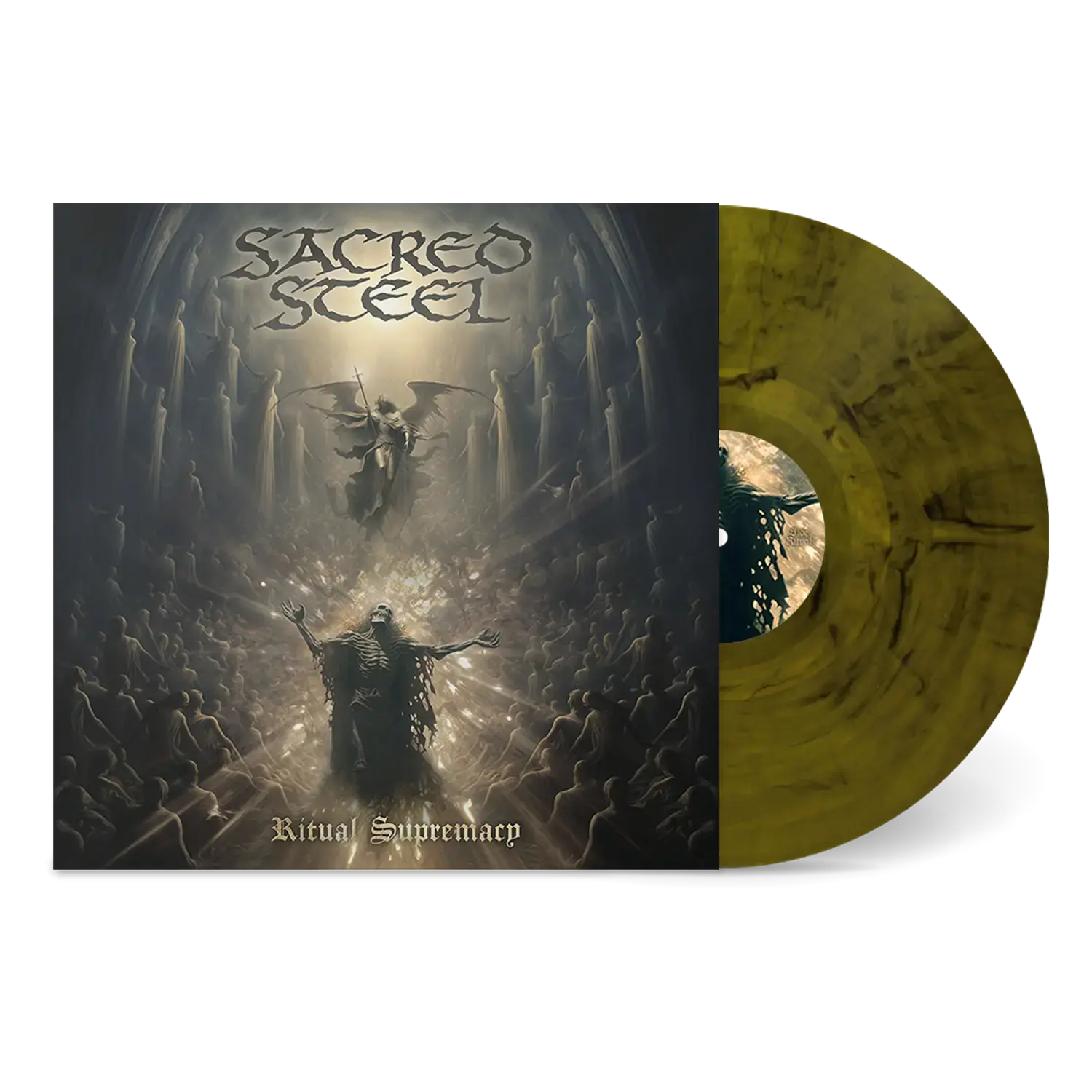 SACRED STEEL - Ritual Supremacy · MARBLED LP (Heavy Metal Vinyl)