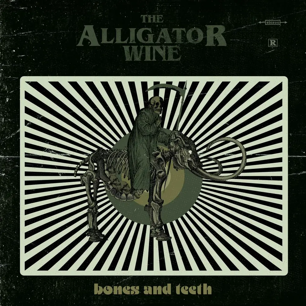 THE ALLIGATOR WINE · Bones And Teeth | JEWELCASE CD (Psychedelic Rock/Alternative Rock CDs) · Picture 1