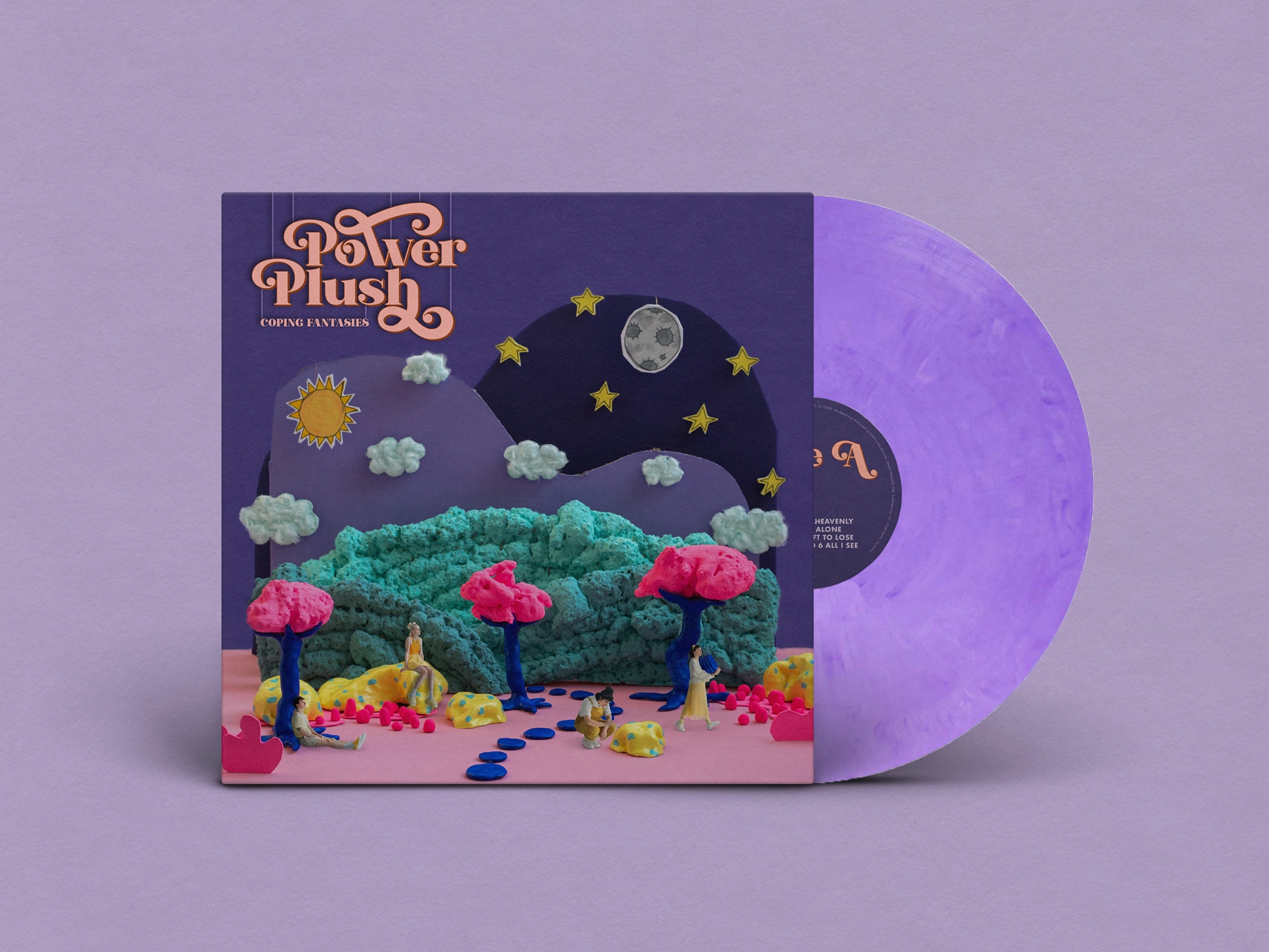 POWER PLUSH - Coping Fantasies [PURPLE MARBLED LP]