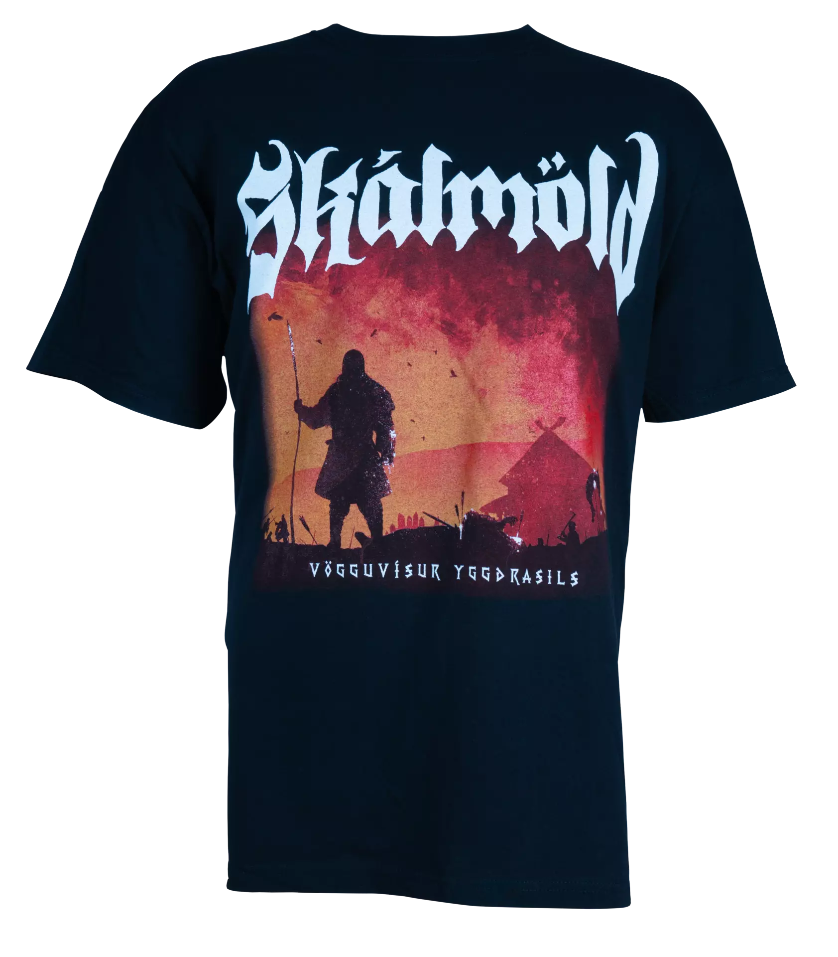 SKÁLMÖLD · Vögguvisur Yggdrasils Cover | T-SHIRT SKÁLMÖLD · Vögguvisur Yggdrasils Cover | T-SHIRT (Viking Metal/Folk Metal Clothes)