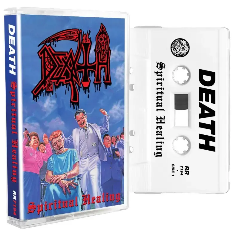 DEATH - Spiritual Healing · WHITE TAPE DEATH - Spiritual Healing · WHITE TAPE (Death Metal Tapes)