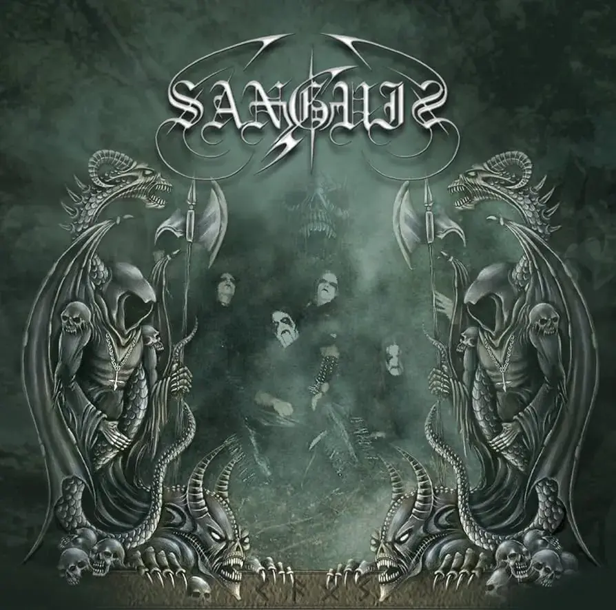 SANGUIS · Chaosgate Guardians | BLACK LP (Black Metal Vinyl) · Picture 1