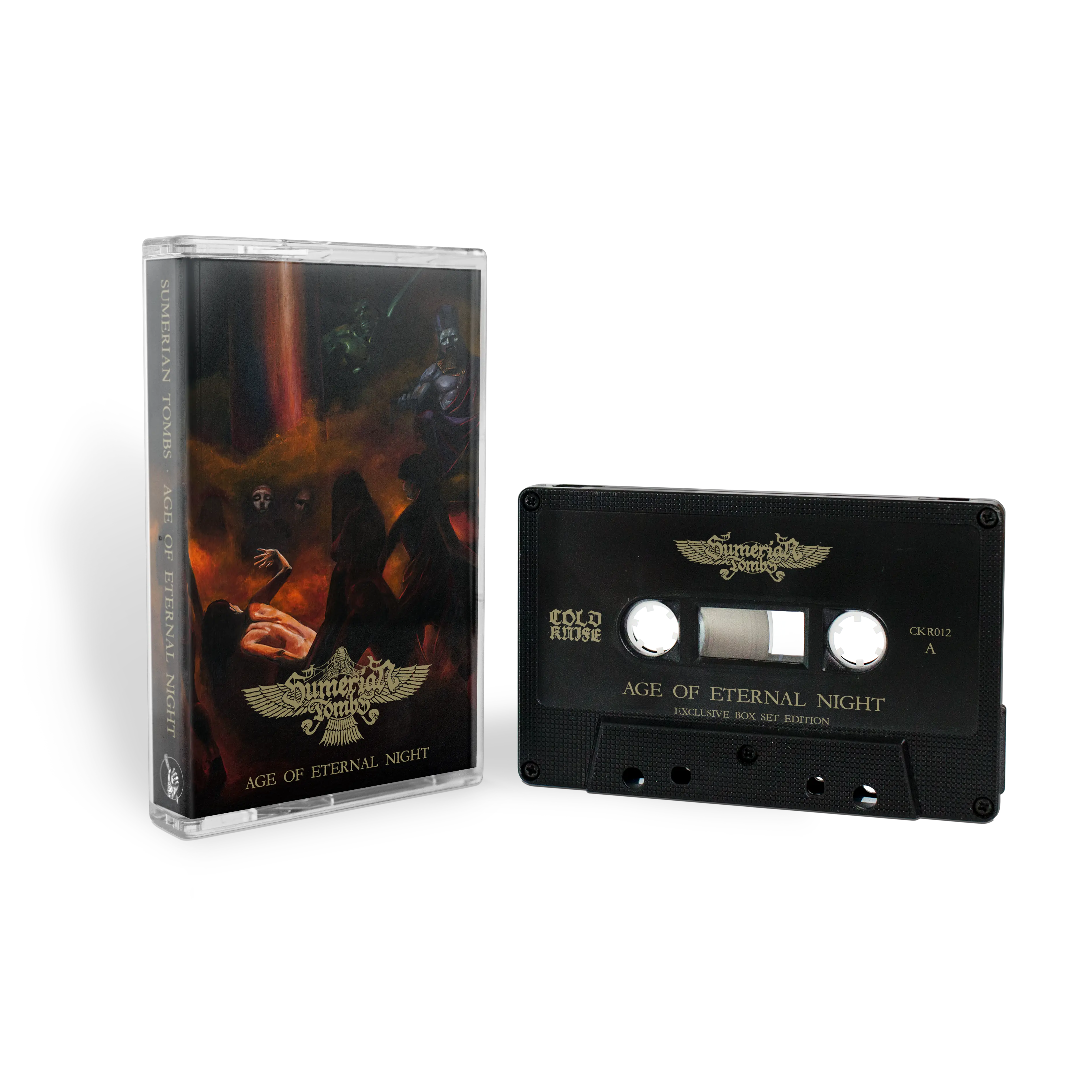SUMERIAN TOMBS - Age of Eternal Night/As Sumer Thrones At Night · WOODEN TAPE BOX (Black Metal/Death Metal Tapes) · Bild 2