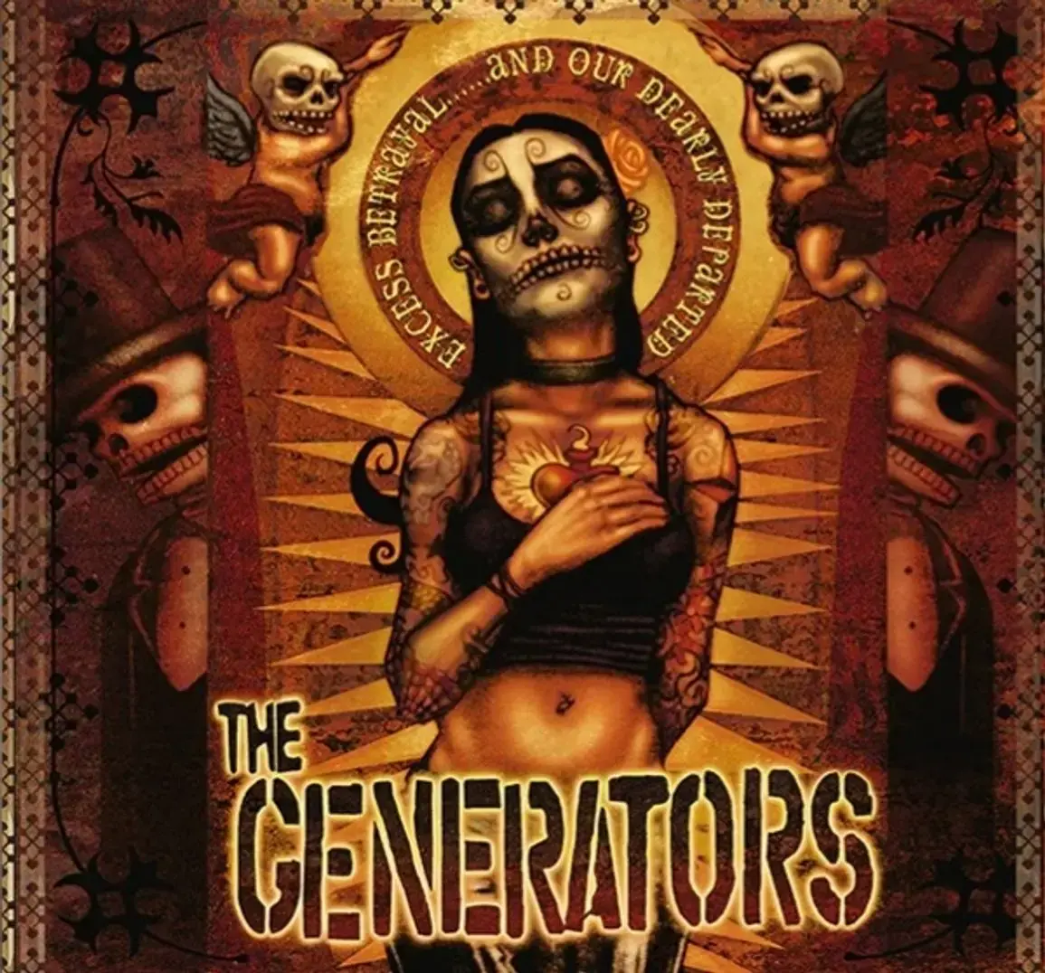 THE GENERATORS · Excess Betrayal…… And Our Dearly Departed | CLEAR VINYL ( Vinyl) · Picture 1