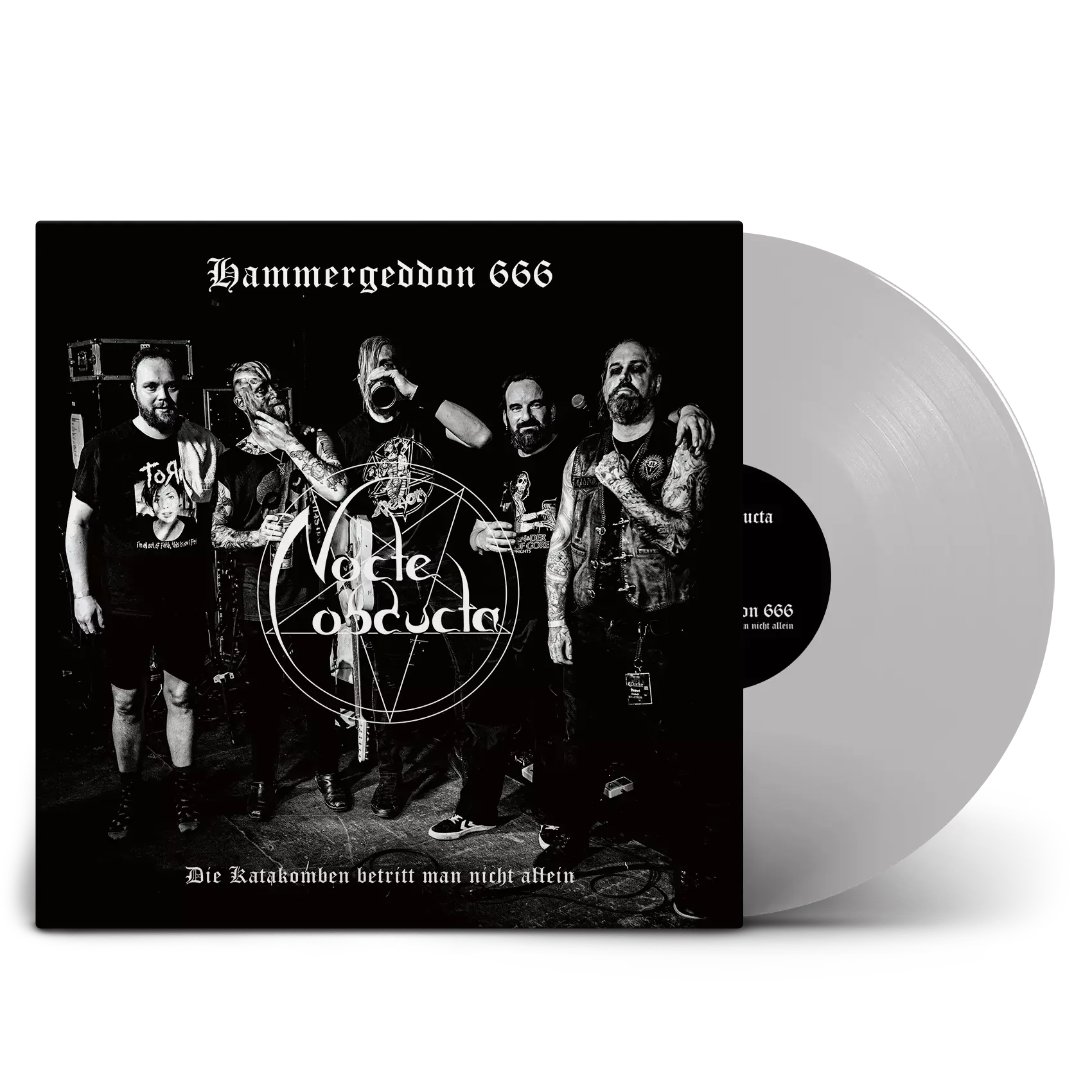 NOCTE OBDUCTA · Hammergeddon 666 | SILVER LP (Black Metal Vinyl)