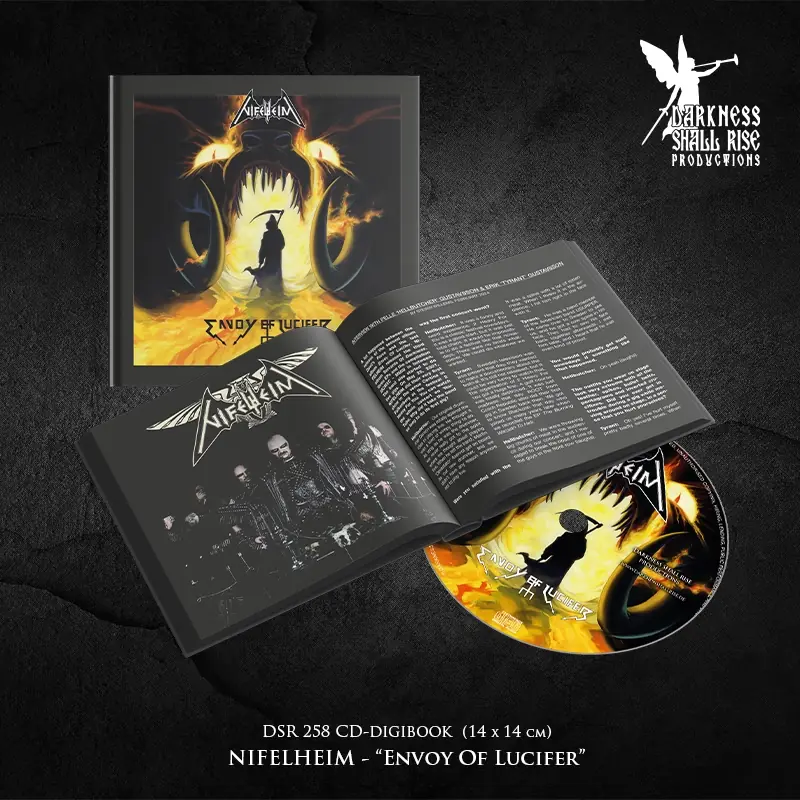NIFELHEIM - Envoy Of Lucifer · CD DIGIBOOK (Black Metal CDs)