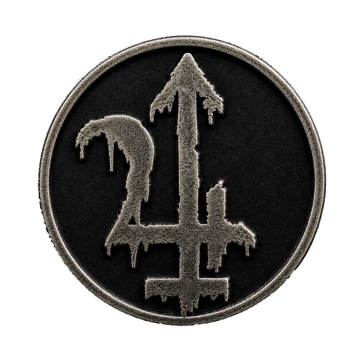THRONEHAMMER - Sigil Pin [METAL PIN] (Doom Metal/Epic Metal/Death Metal/Heavy Metal Others)