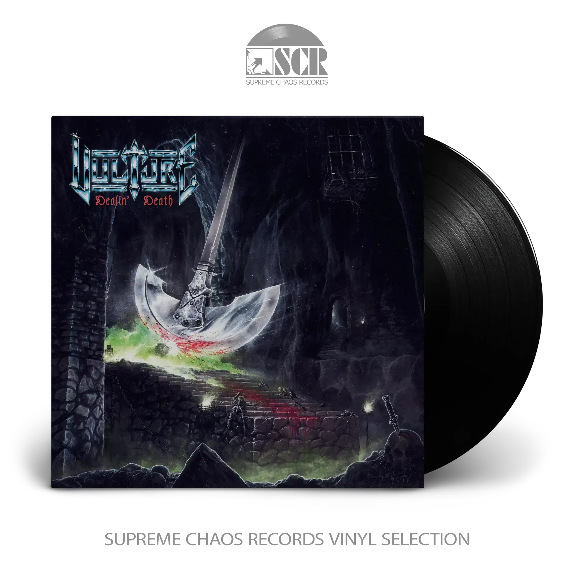 VULTURE - Dealin' Death · BLACK LP (Heavy Metal Vinyl)