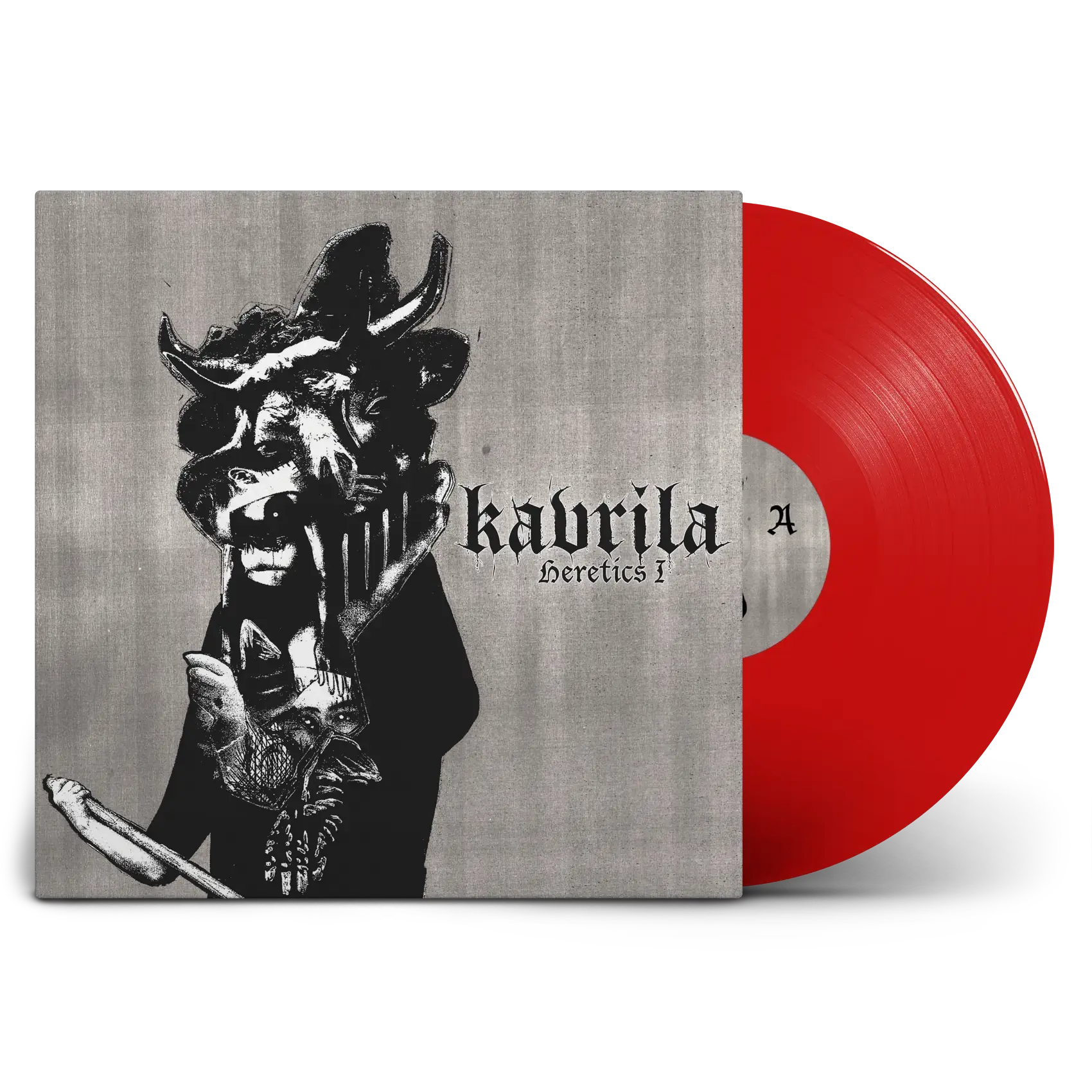 KAVRILA · Heretics I | TRANSPARENT RED LP (Sludge/Doom Metal/Black Metal/Hardcore Vinyl)