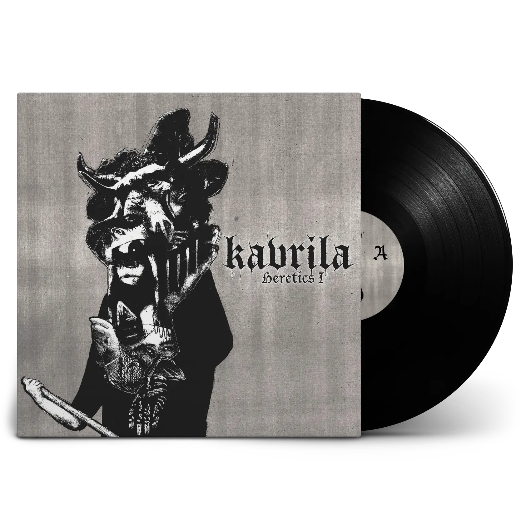 KAVRILA · Heretics I | BLACK LP (Sludge/Doom Metal/Black Metal/Hardcore Vinyl)