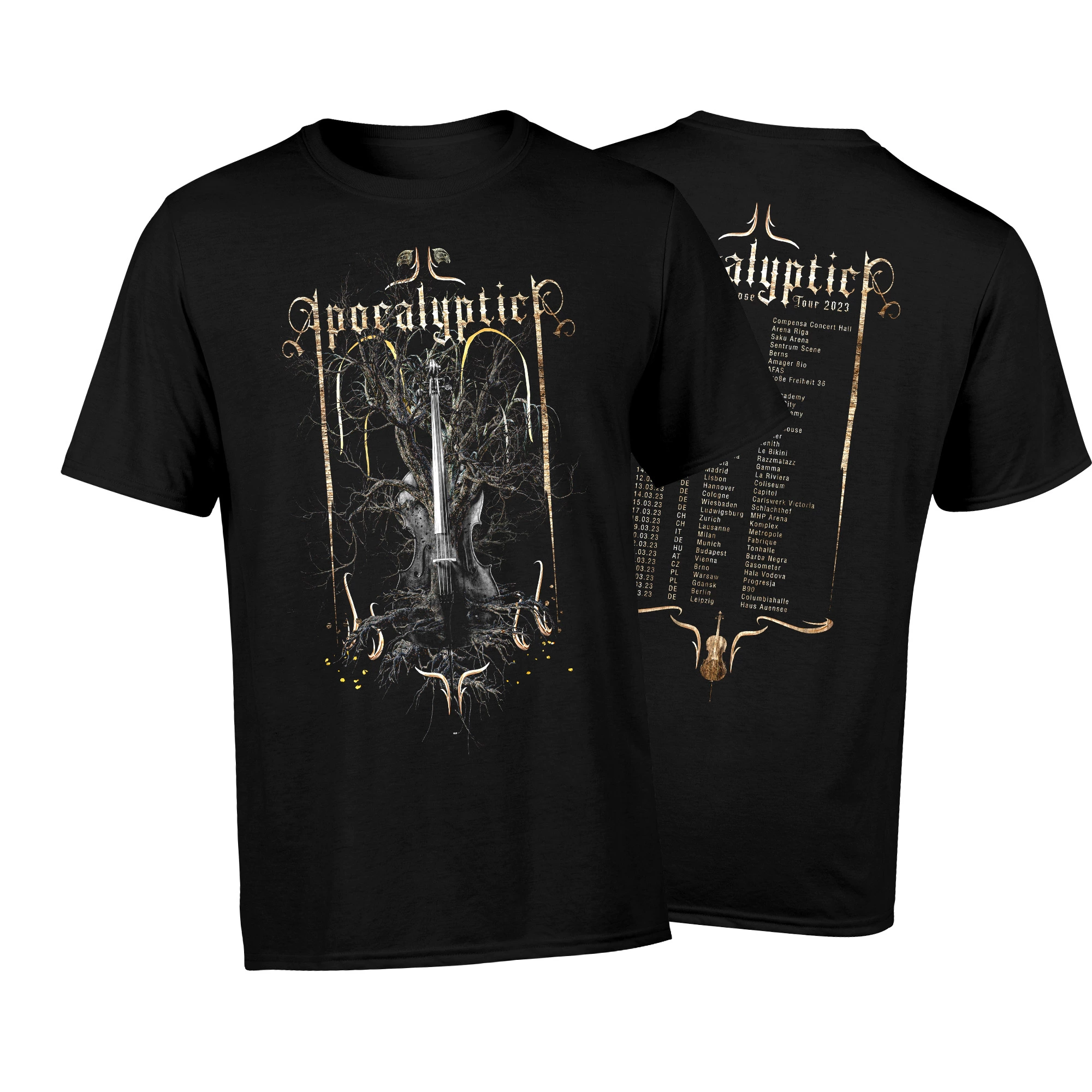 APOCALYPTICA - Epic Apocalypse Tour 2023 · T-SHIRT
