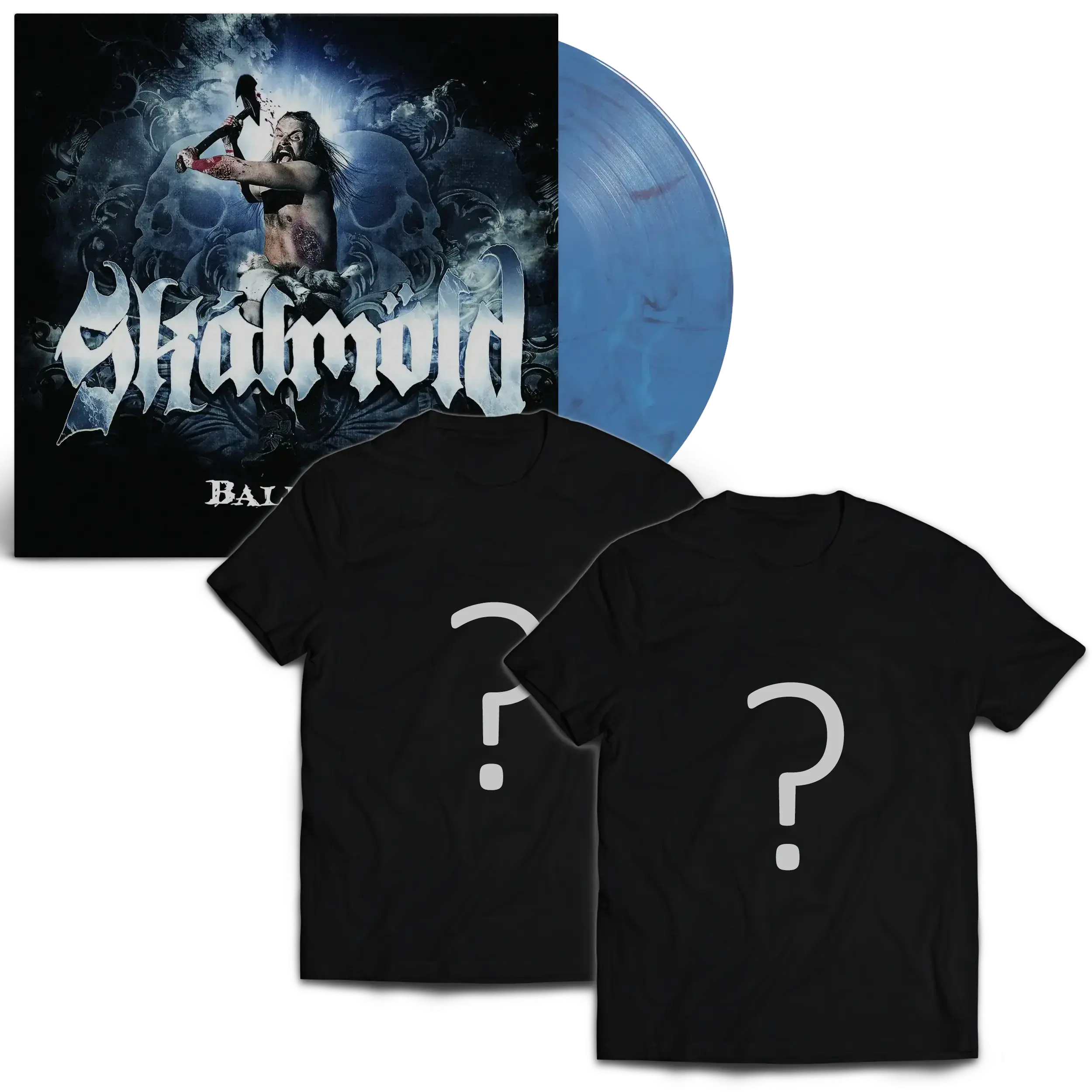 SKÁLMÖLD · Baldur | BLUE MARBLED VINYL+2 SHIRTS BUNDLE SKÁLMÖLD · Baldur | BLUE MARBLED VINYL+2 SHIRTS BUNDLE ( Vinyl)