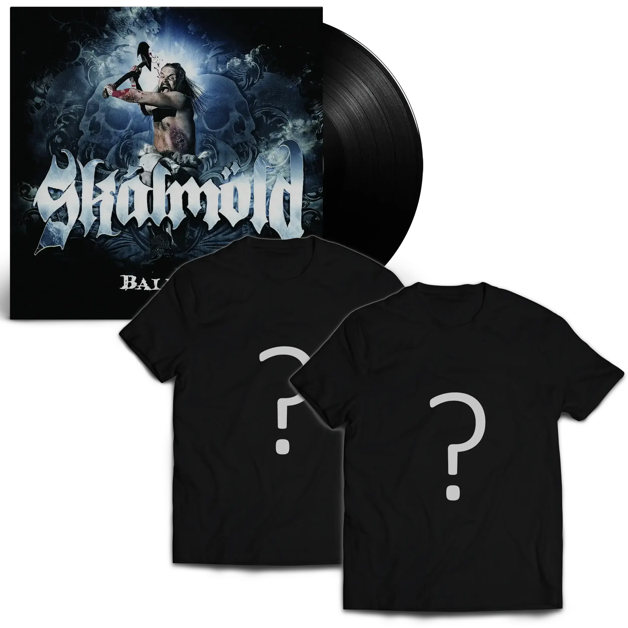SKÁLMÖLD - Baldur · BLACK VINYL+2 SHIRTS BUNDLE SKÁLMÖLD - Baldur · BLACK VINYL+2 SHIRTS BUNDLE ( Vinyl)