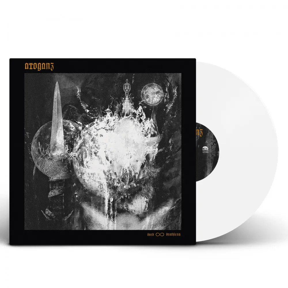 ARROGANZ · dark and deathless | WHITE LP (Death Metal Vinyl)