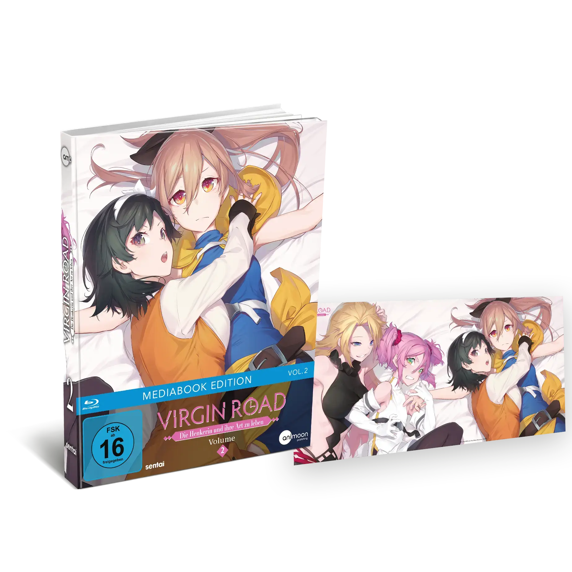 VIRGIN ROAD · Virgin Road Vol.2 - Limited Media Book | BLU-RAY (Animation/Anime DVDBluRay) · Bild 2
