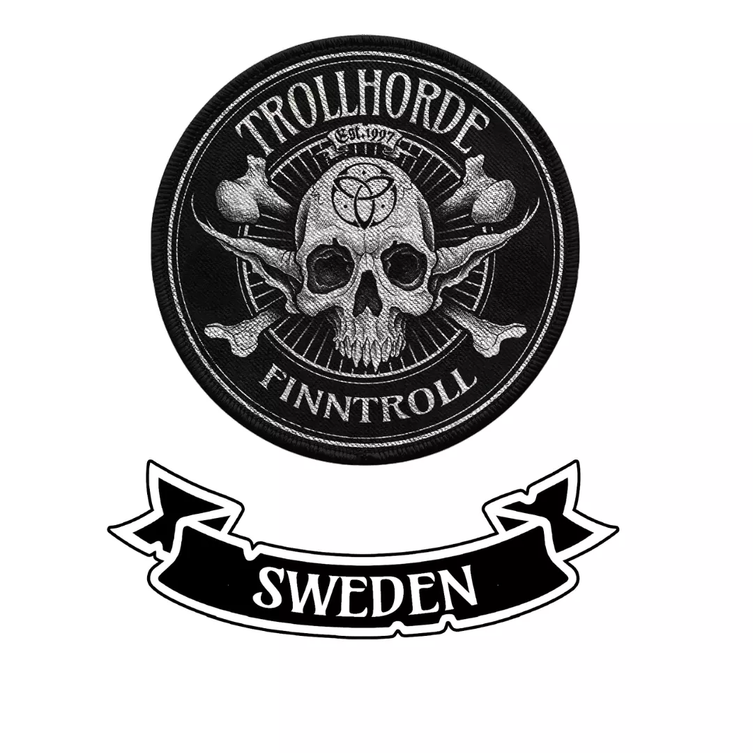 FINNTROLL · Trollhorde Sweden Patch-Set | PATCH FINNTROLL · Trollhorde Sweden Patch-Set | PATCH (Folk Metal Others)