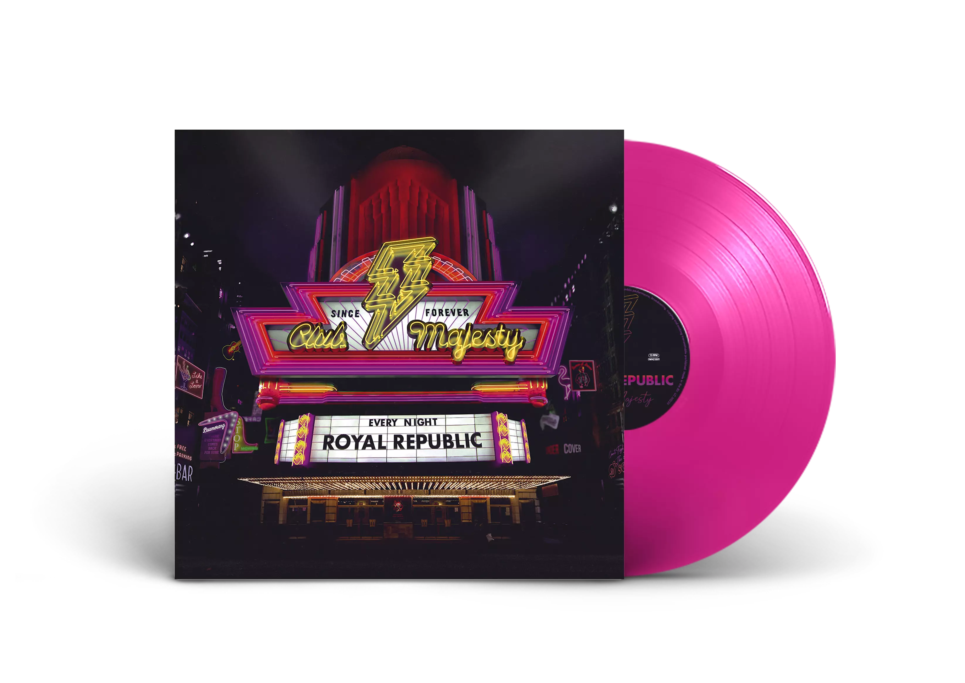 ROYAL REPUBLIC - Club Majesty [NEON PINK VINYL]