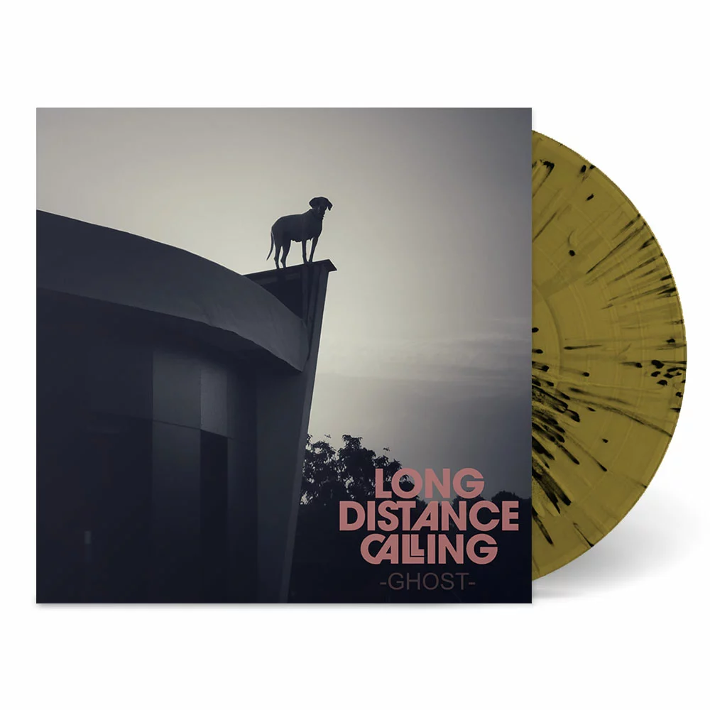 LONG DISTANCE CALLING - Ghost EP · GOLD BLACK SPLATTER LP (Progressive Rock Vinyl)