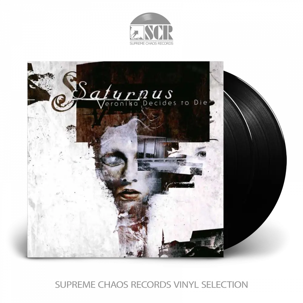 SATURNUS - Veronika Decides To Die · BLACK 2LP (Doom Metal Vinyl)