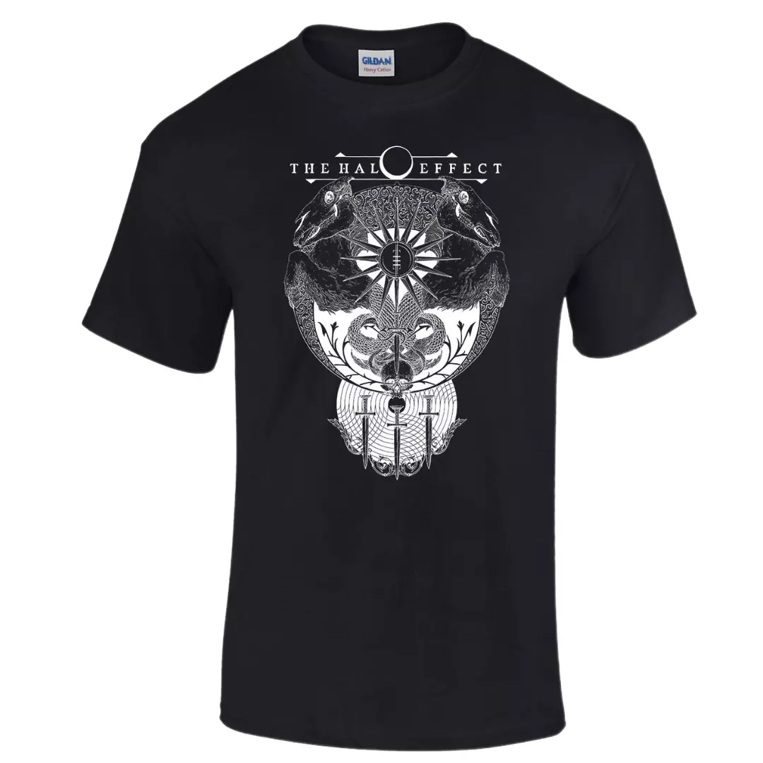 THE HALO EFFECT - Black & White Logo [T-SHIRT]