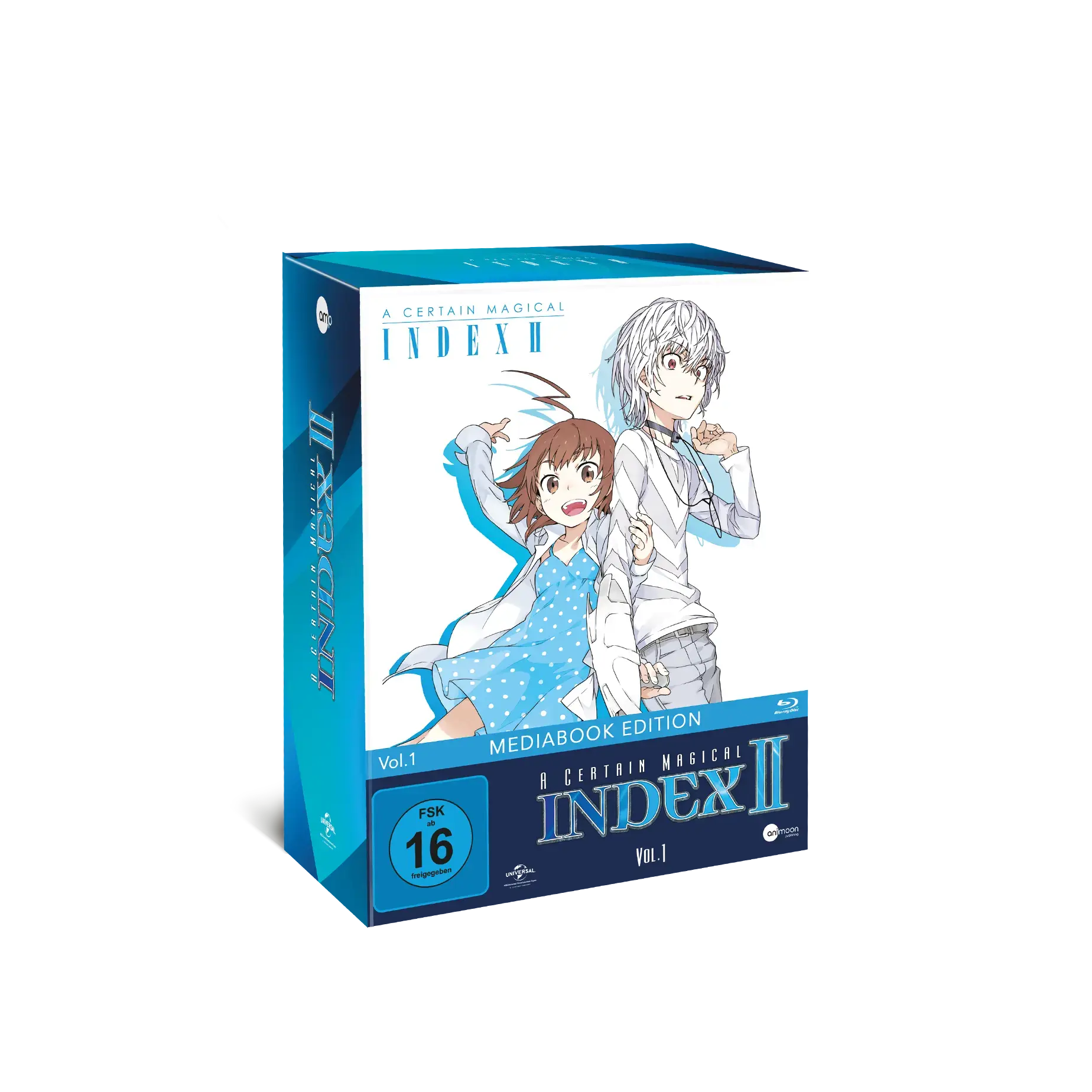 A CERTAIN MAGICAL INDEX II · A Certain Magical Index II Vol.1 - Limited Box Set | BLU-RAY (Animation/Anime DVDBluRay)