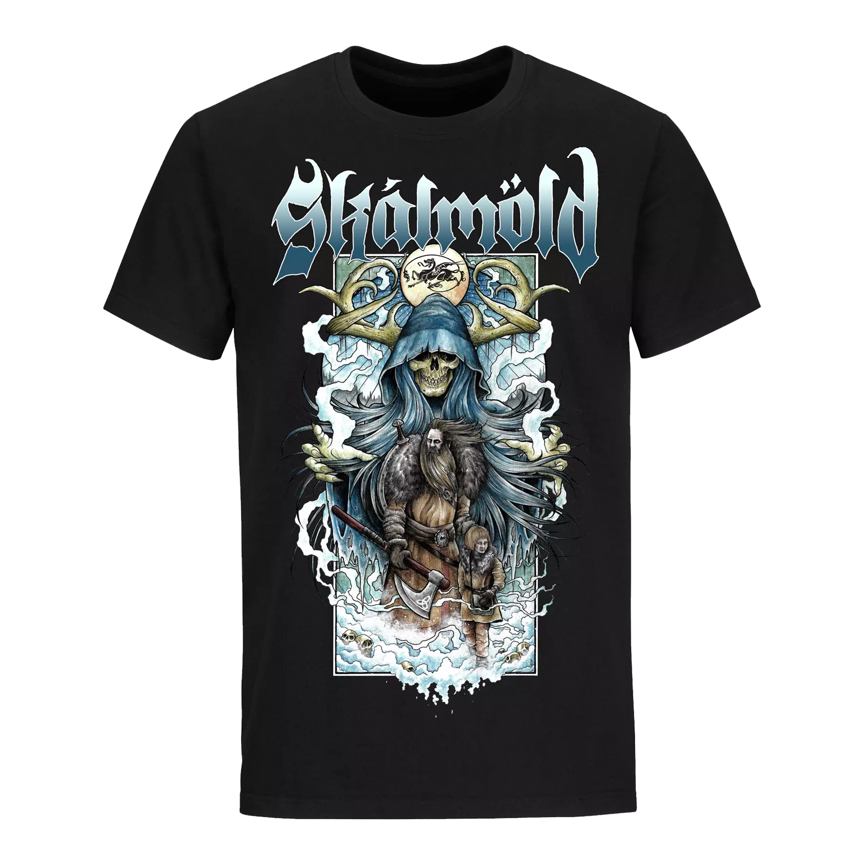 SKÁLMÖLD · Untold Story | T-SHIRT SKÁLMÖLD · Untold Story | T-SHIRT (Viking Metal/Folk Metal Clothes)
