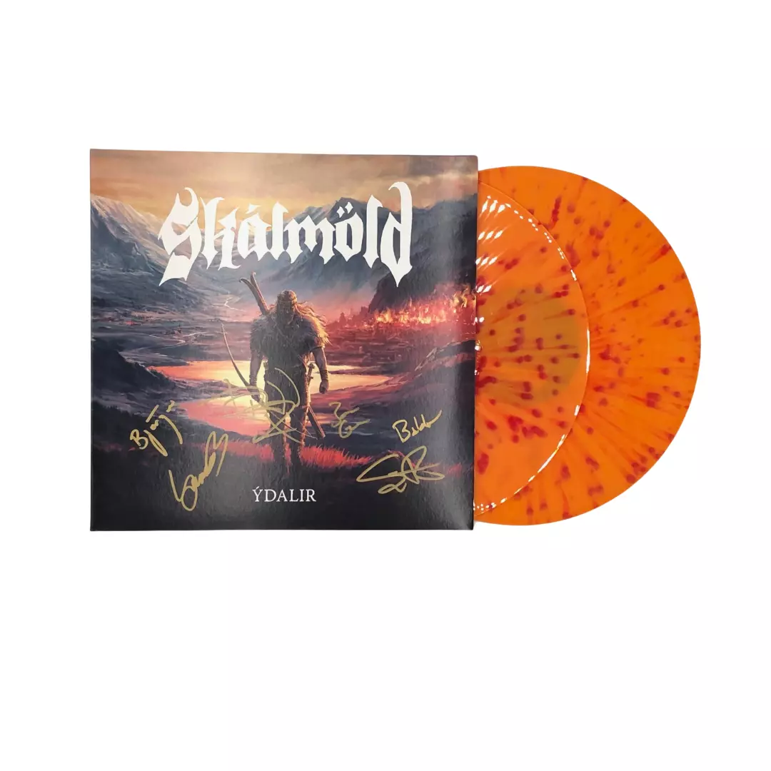 SKALMÖLD · Ýdalir SIGNED | EXCLUSIVE SPLATTER DOUBLE VINYL (Viking Metal/Folk Metal Vinyl)