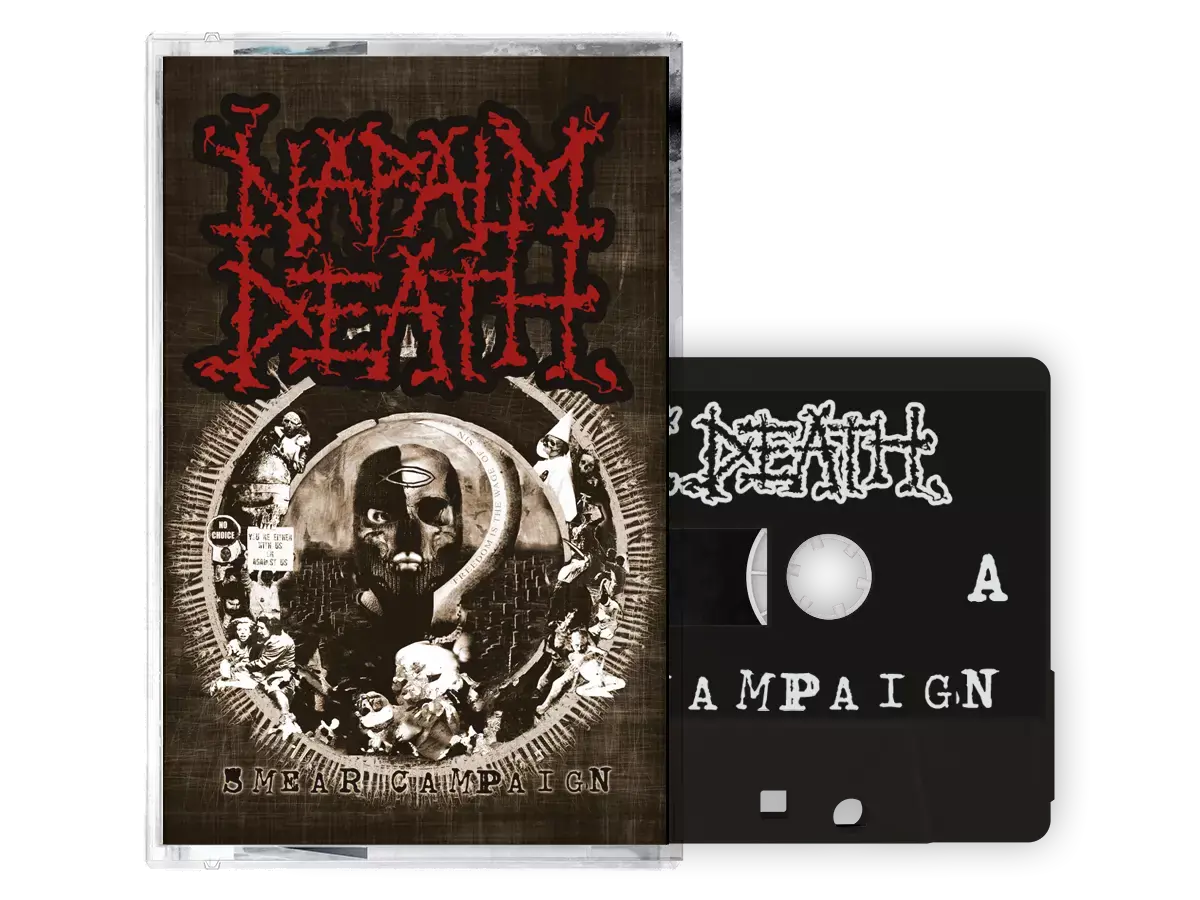 NAPALM DEATH - Smear Campaign · SMOKE TAPE (Grindcore Tapes)