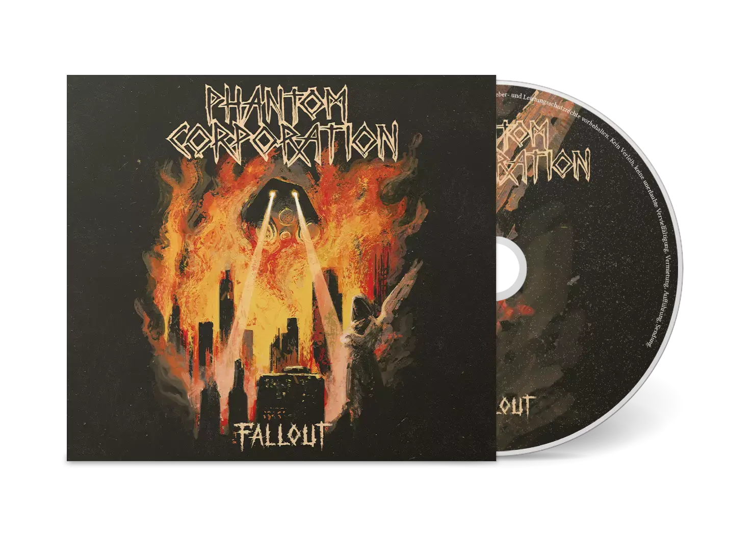 PHANTOM CORPORATION · Fallout | DIGIPAK CD (Death Metal CDs)