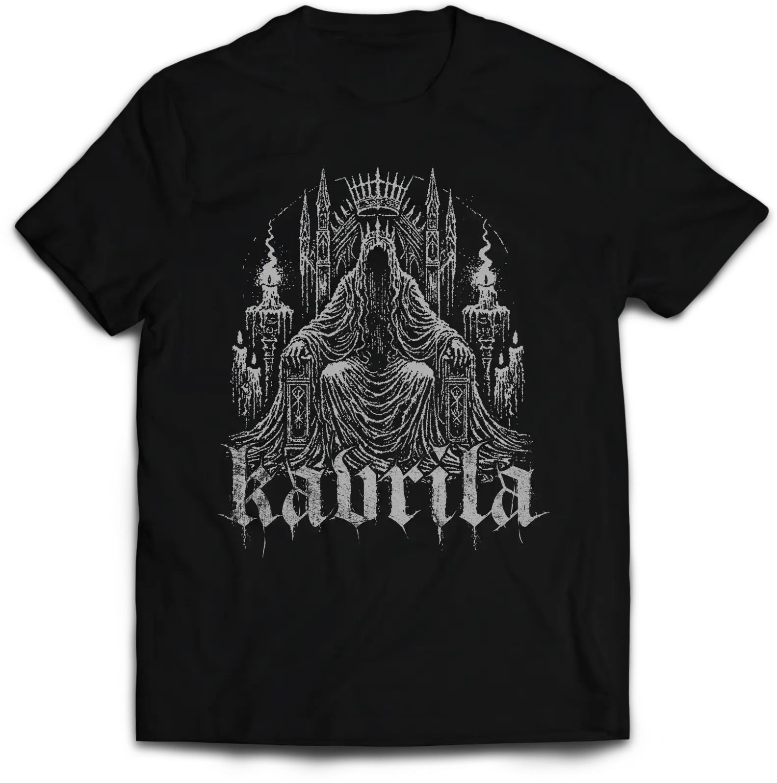 KAVRILA · Heretics Throne | T-SHIRT (Sludge/Doom Metal/Black Metal/Hardcore Clothes)