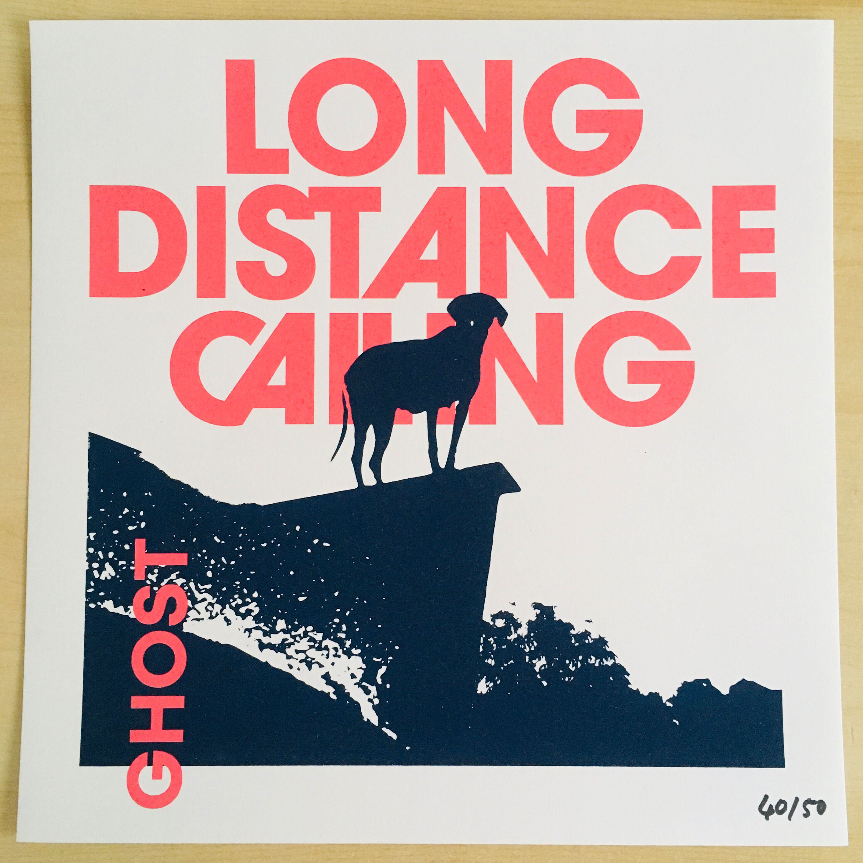 LONG DISTANCE CALLING - Ghost [ARTPRINT]