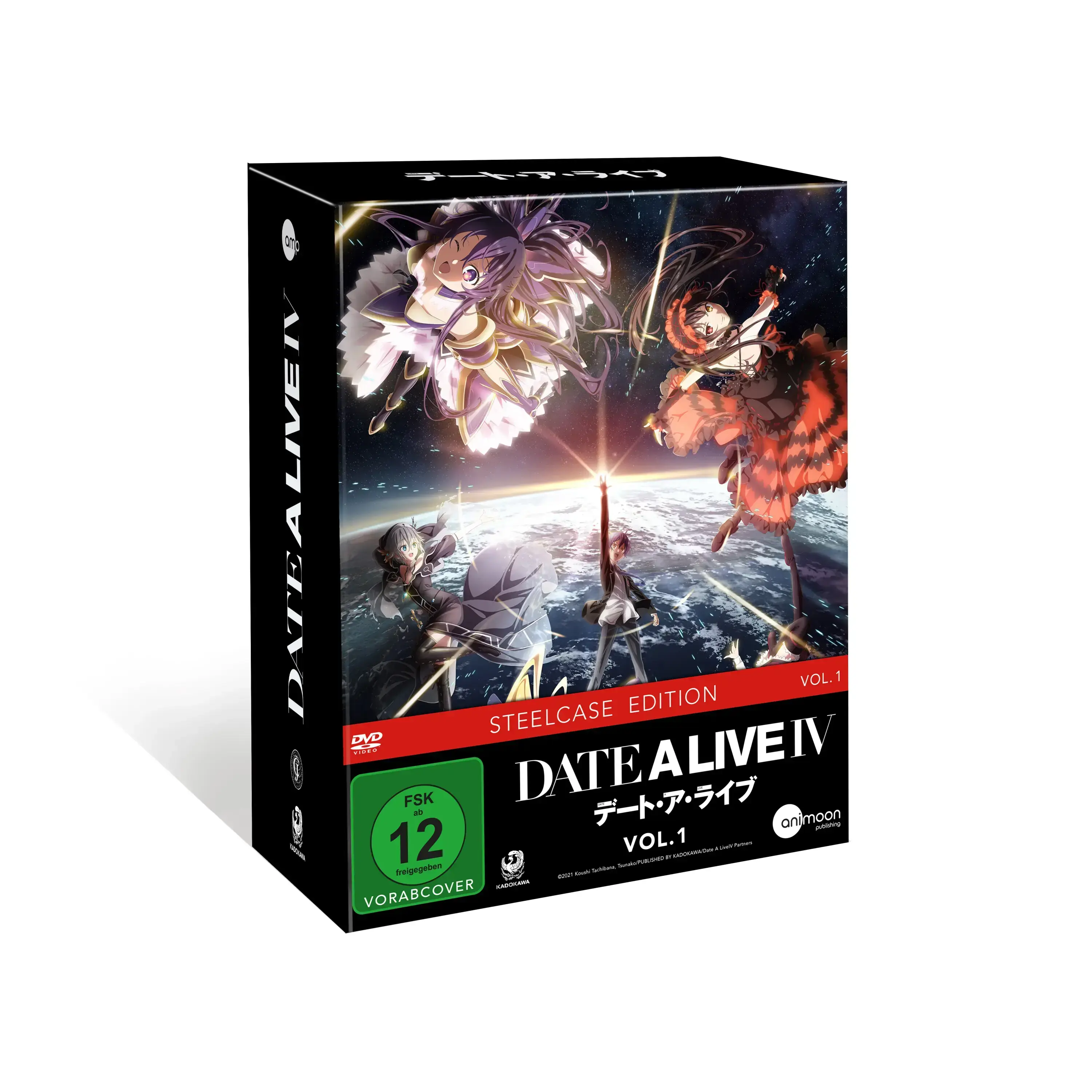 DATE A LIVE · Date A Live - Season 4 Vol.1 - Limited Steel Case | DVD (Animation/Anime DVDBluRay)