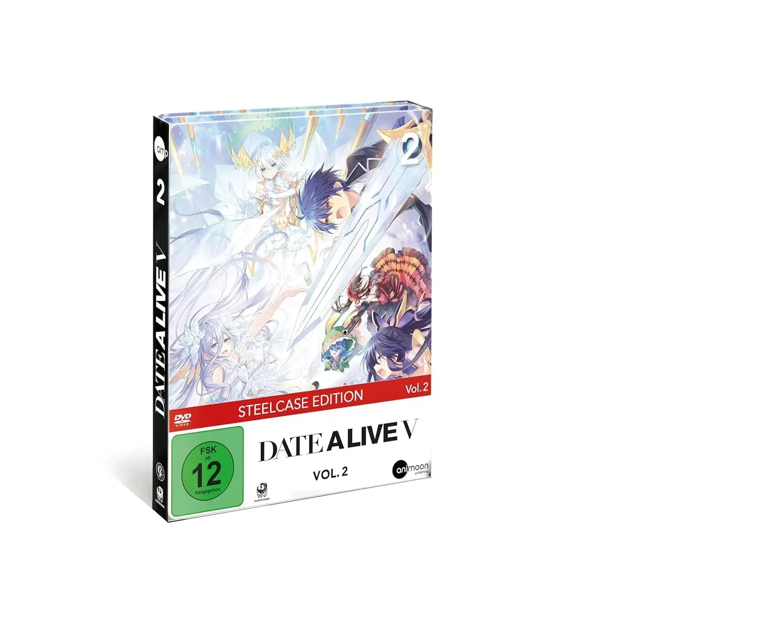 DATE A LIVE · Date A Live - Season 5 Vol.2 - Limited Steel Case | DVD (Animation/Anime DVDBluRay)