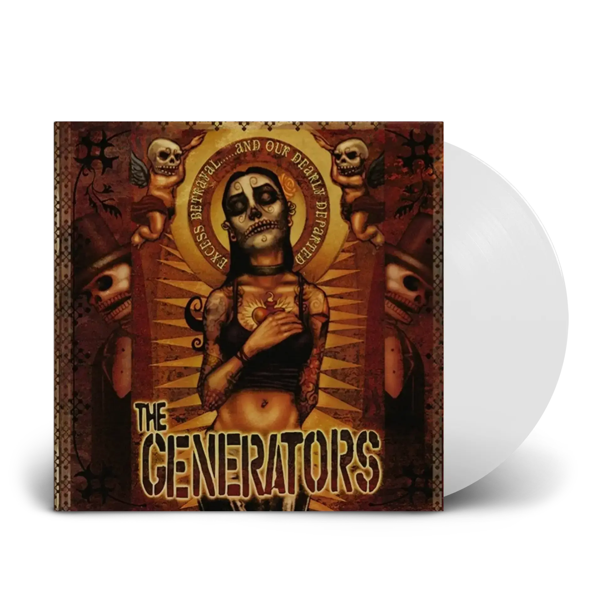 THE GENERATORS · Excess Betrayal…… And Our Dearly Departed | CLEAR VINYL THE GENERATORS · Excess Betrayal…… And Our Dearly Departed | CLEAR VINYL ( Vinyl)