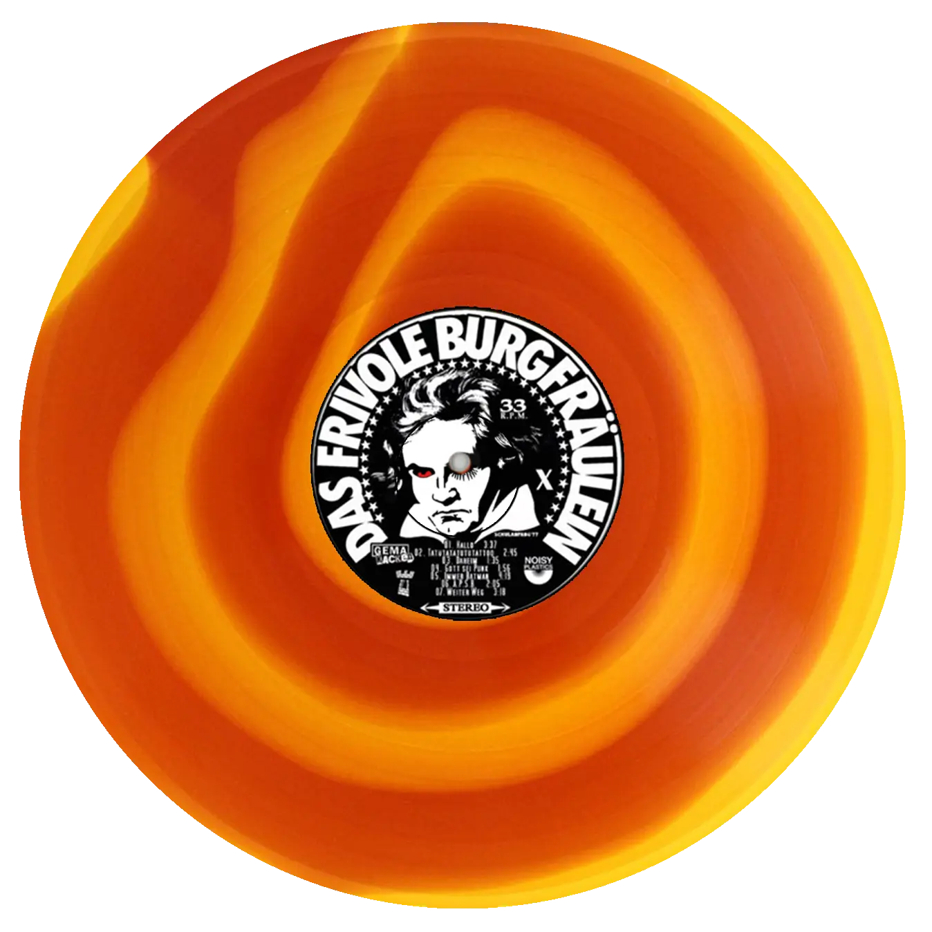 DAS FRIVOLE BURGFRÄULEIN · Kalsarikännit | LOLLIPOP LP (Fun Punk Vinyl) · Picture 2