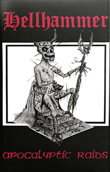 HELLHAMMER - Apocalyptic Raids · BLACK TAPE CASS (Black Metal Tapes)
