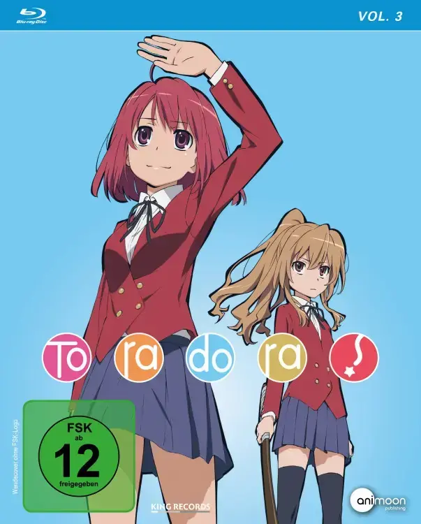 TORADORA · Toradora! - Vol.3 | BLU-RAY (Animation/Anime DVDBluRay)