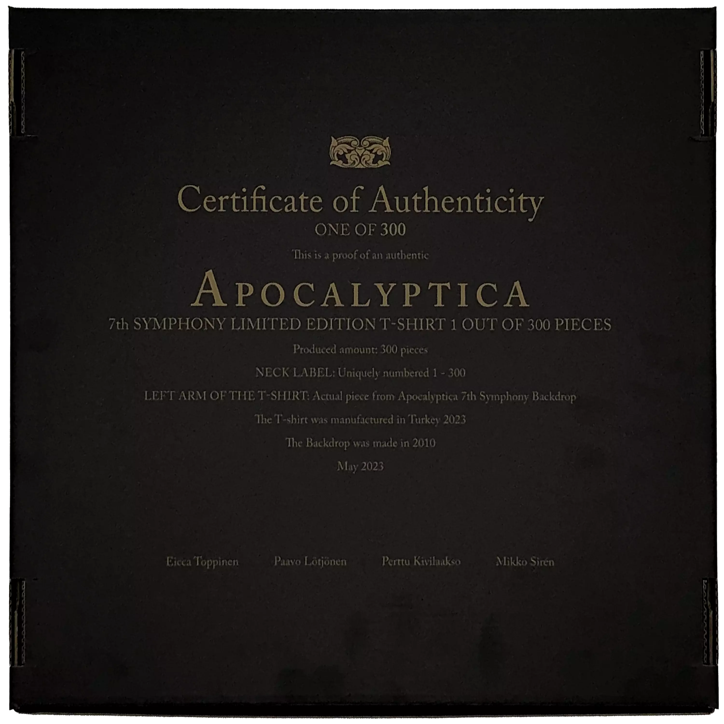 APOCALYPTICA - 7th Symphony Anniversary Deluxe Box (incl. Socks) [LPBOXSET]