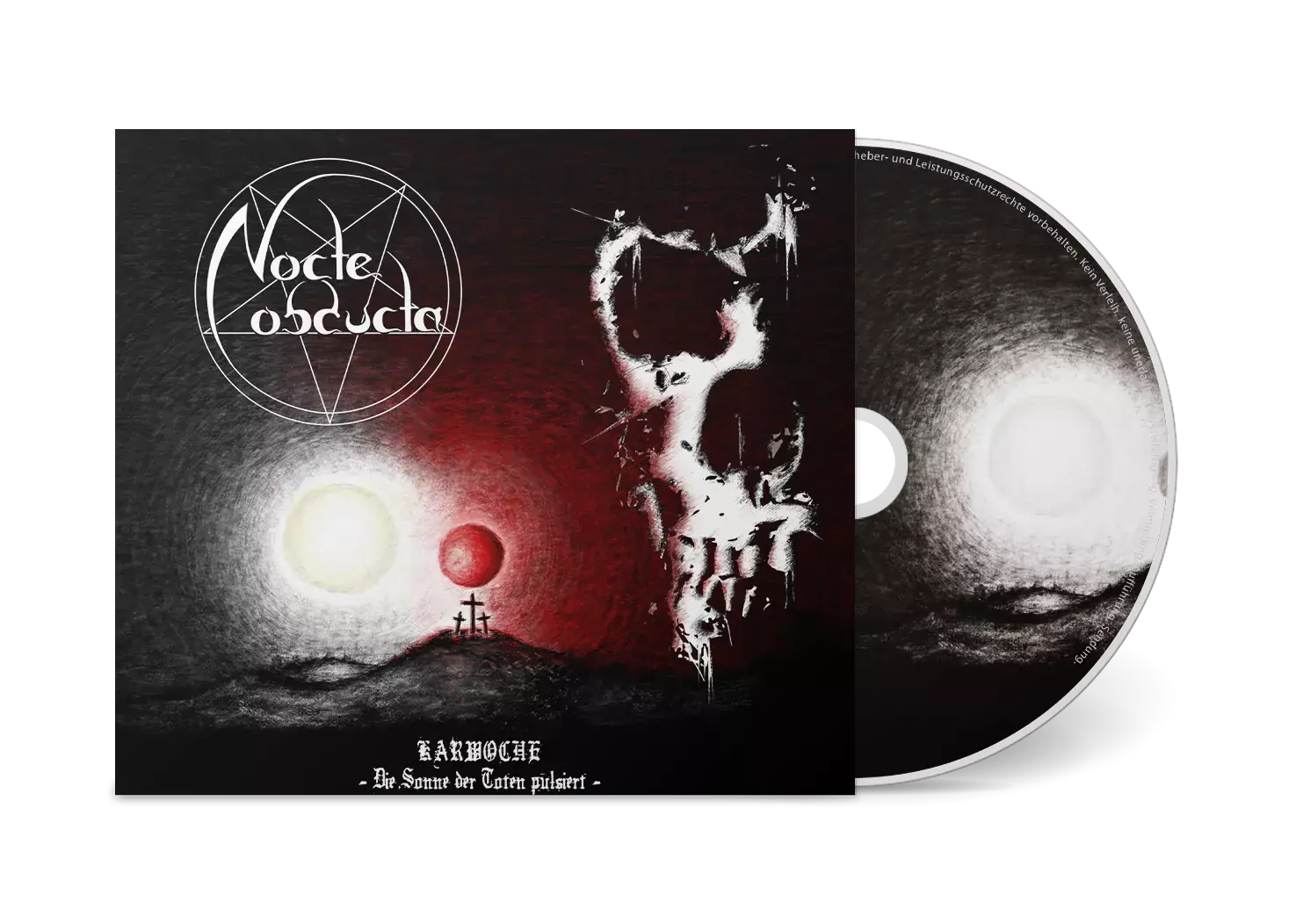 NOCTE OBDUCTA · Karwoche – Die Sonne der Toten pulsiert | DIGIPAK CD (Black Metal CDs)