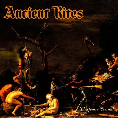 ANCIENT RITES - Blasfemia Eternal · CLEAR LP (Black Metal Vinyl) · Picture 1