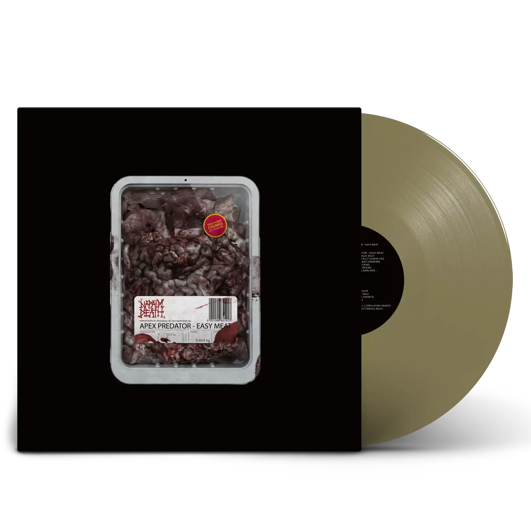 NAPALM DEATH · Apex Predator - Easy Meat | GOLDEN LP (Grindcore Vinyl)