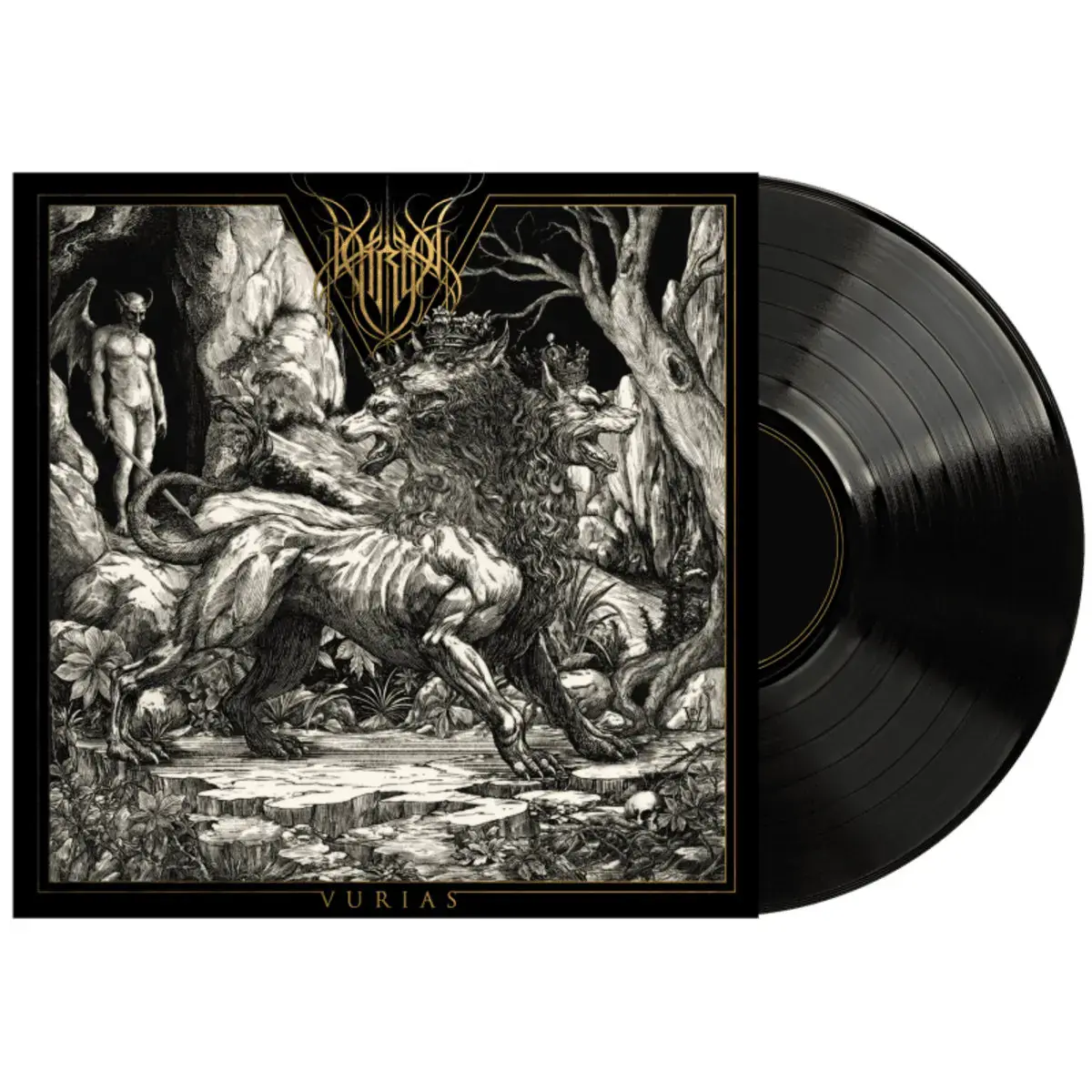 THRON - Vurias · BLACK VINYL LP THRON - Vurias · BLACK VINYL LP (Black Metal/Death Metal Vinyl)