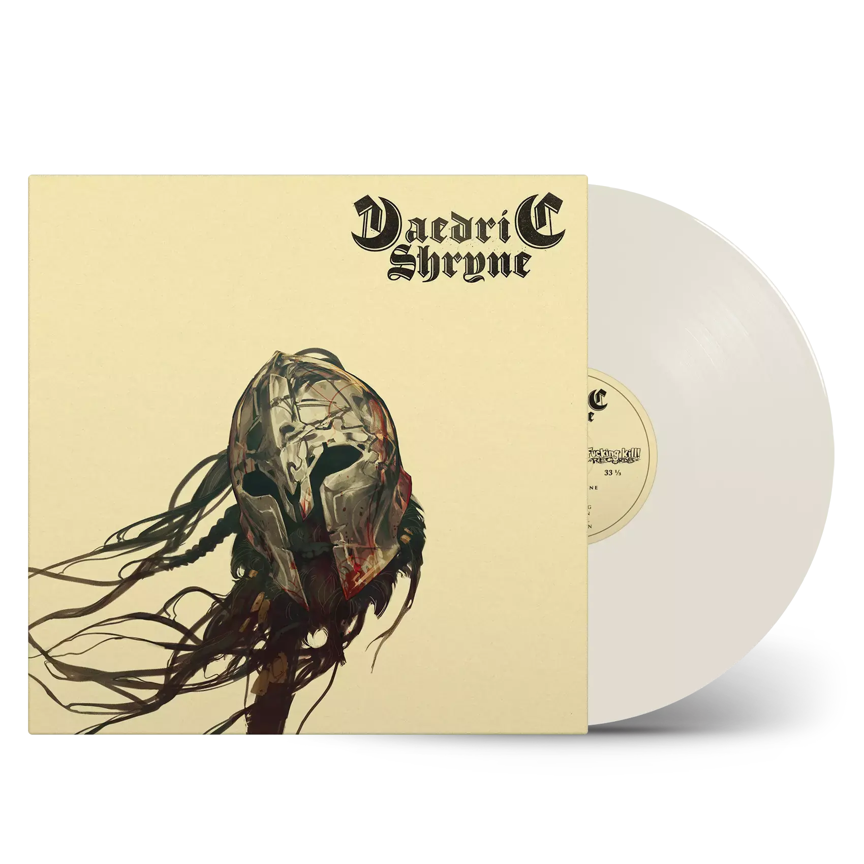 DAEDRIC SHRYNE - Daedric Shryne · WHITE LP DAEDRIC SHRYNE - Daedric Shryne · WHITE LP (Heavy Metal/Epic Metal Vinyl)