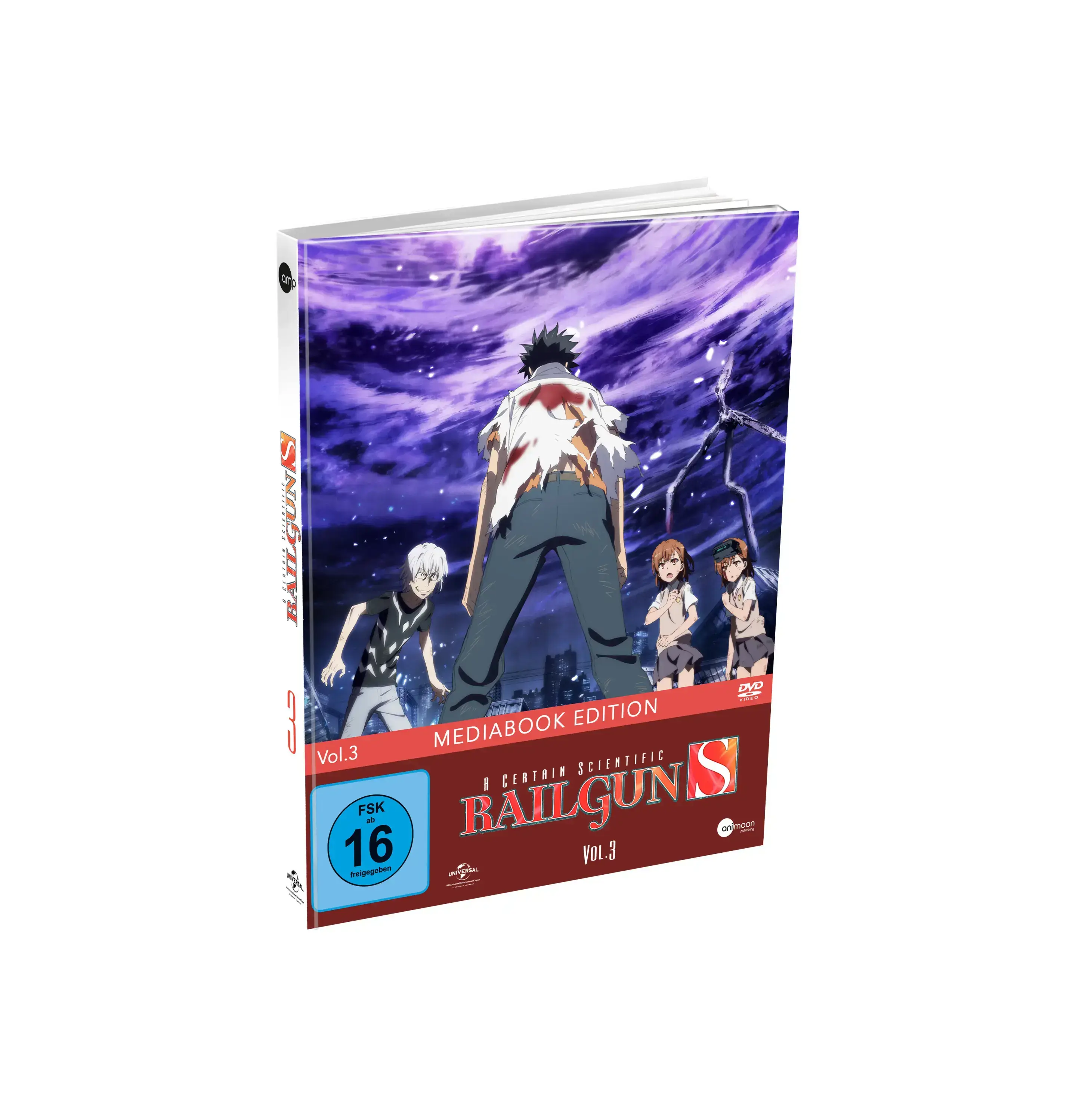 A CERTAIN SCIENTIFIC RAILGUN · A Certain Scientific Railgun S Vol.3 | DVD (Animation/Anime DVDBluRay)