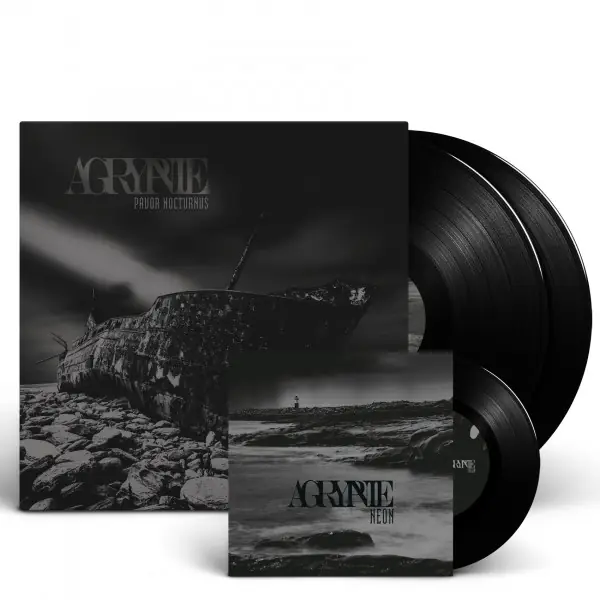 AGRYPNIE · Pavor Nocturnus | BLACK 2LP+7" BUNDLE (Black Metal Vinyl)