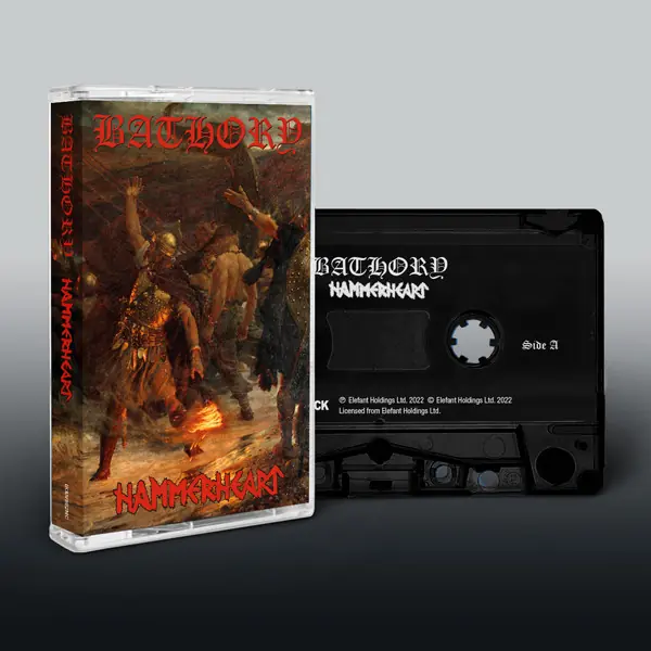 BATHORY - Hammerheart · BLACK TAPE (Black Metal Tapes)