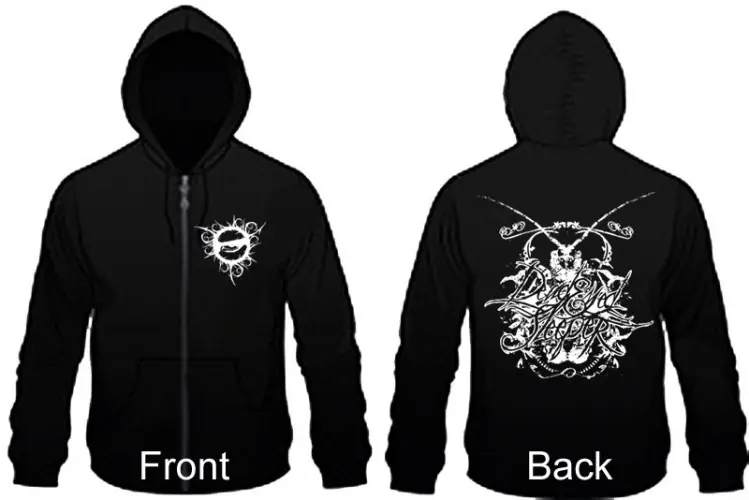 DEAD EYED SLEEPER · Through Forests Of Nonentities Bug Zip | HSW ZIP XXL (Death Metal Clothes)