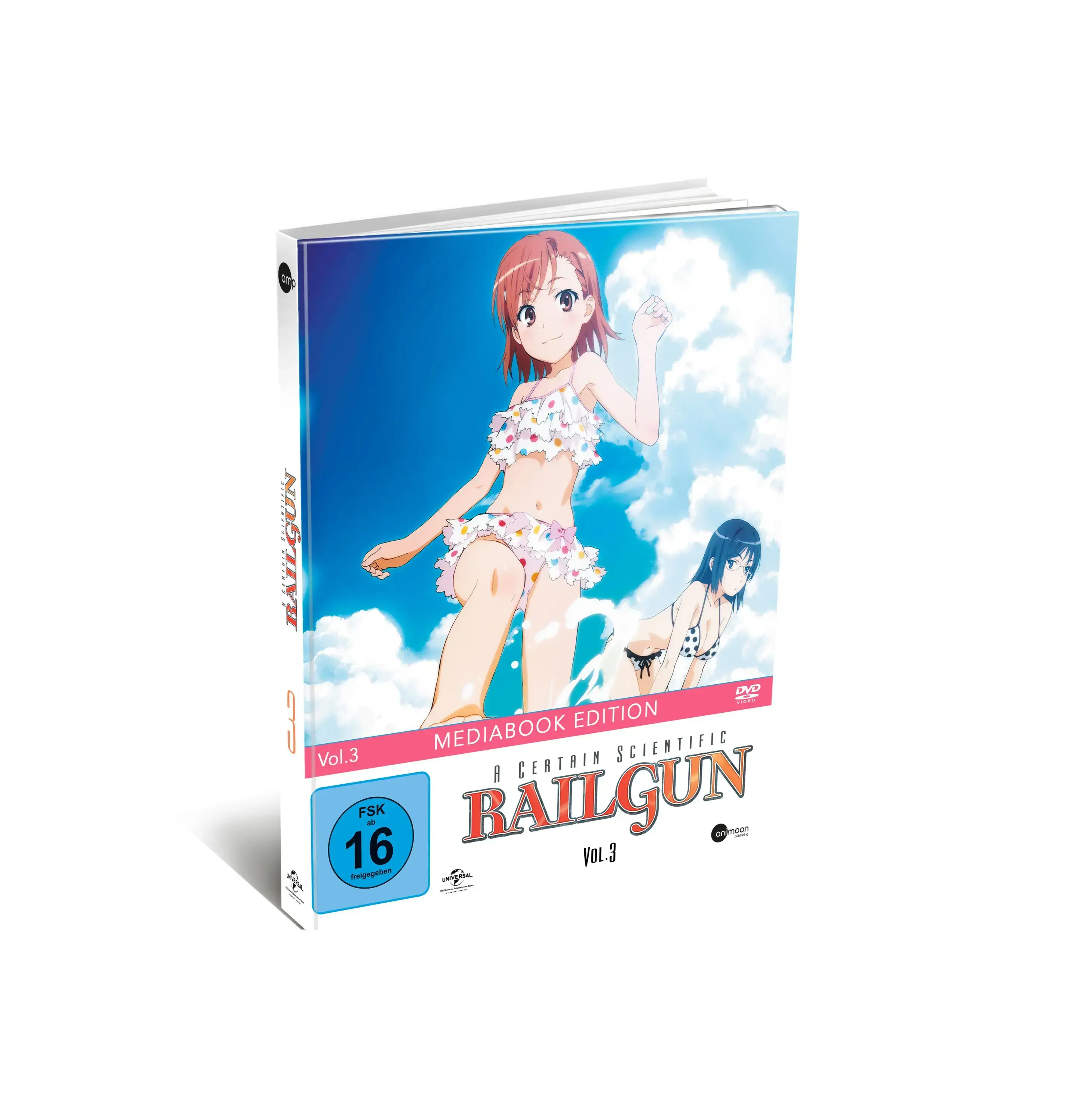 A CERTAIN SCIENTIFIC RAILGUN · A Certain Scientific Railgun Vol.3 | DVD (Animation/Anime DVDBluRay)