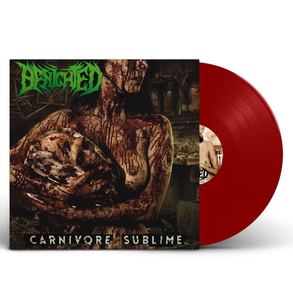 BENIGHTED · Carnivore Sublime | RED LP (Death Metal Vinyl)